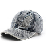 Cwah3216_Personalized Retro Solid Color Washed Baseball Cap