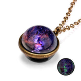 FASHION GALAXY UNIVERSE LUMINOUS NECKLACE_CWAJE2430