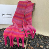 Vintage Scarf Cute Winter Neck Wrap For Students_Cwasc1507