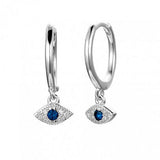 EVIL EYE BLUE EYE EARRINGS VINTAGE EARRINGS_CWAJE1773