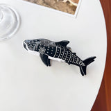 Cartoon Whale Personality Aesthetic Hairpin_Cwaha1490