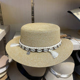 SUMMER FASHION WOVEN SUNSHADE STRAW HAT_CWAH3442