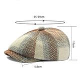 NEW FALL AND WINTER ALL MATCH FLAT CAP_CWAH1911