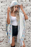 Cwocas0048_Ethnic Knitted Hooded Tassel Cape Shawl