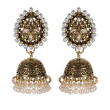 HANDMADE TASSEL BELL STYLE EARRINGS_CWAJE2240