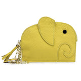 GENUINE LEATHER ELEPHANT MINI CREATIVE WALLET_CWAB3891