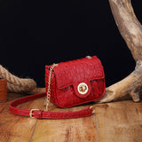Women Multi-Color Crocodile Pattern Shoulder Bag_Cwab2596