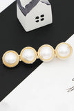 6PCS BOW FAUX PEARL DEARL DECOR HAIR CLIP_CWAHA0158