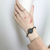 PEACH BLOSSOM TATTOOS SWEET COOL GIRL STYLE_CWMM8236