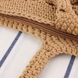 NEW STYLE FOREST STYLE PORTABLE BEACH STRAW BAG_CWAB2091