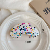 SIMPLE ACETATE HAIR CLAW FRENCH STYLE SHARK CLIP_CWAHA2639