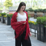LACE SHAWL FOR WOMEN EVENING CASUAL WRAP_CWASC1082