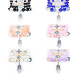 BOHEMIAN FASHION BEADED CREATIVE ELASTIC BRACELET_CWASC0698