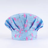 SURGICAL CAP MEDICAL PUFFY CAP PRINTED WORK CAP_CWAH3382
