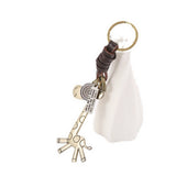 CREATIVE CUTE GIRAFFE LEATHER KEYCHAIN_CWMM4703