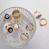 DEVILS EYE BLUE EYES RING RING NON FADING_CWAJE1222