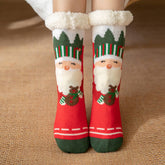 SANTA FUZZY INDOOR SLIPPER SHOES_CWMS0729