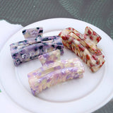 8CM HOLLOW SQUARE HAIRPIN STUDENT SHARK CLIP_CWAHA2616