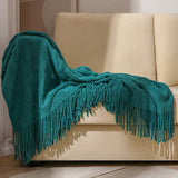 SOFT WARM AND COMFORTABLE TASSEL SOFA BLANKET_CWMM0215