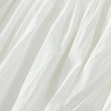 PUFFY PLEATED BUD SKIRT LANTERN SKIRT SHORT SKIRT_CWBMS0321