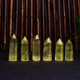 CITRINE CRYSTAL POINT HEX TOWER_CWMM8101