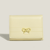 Cute Bow Short Wallet Foldable Card Holder_Cwab06207
