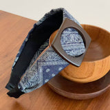 Paisley Ring Wide Headband Retro Design_Cwaha07827