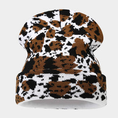 FASHIONABLE LEOPARD JACQUARD KNITTED HAT_CWAH1621