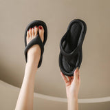 EVA SOLID COLOR FLIP FLOPS SUMMER BEACH SLIPPERS_CWSHS0690