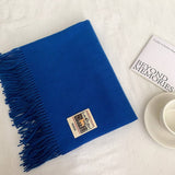 SOLID COLOR FAUX CASHMERE SCARF WINTER WRAP_CWASC2303