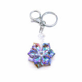 COLORFUL CRYSTAL FLOWER KEYCHAIN_CWMM1566