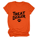 STYLISH CREW NECK SHORT SLEEVE TEE FOR WOMEN_CWDSD8365