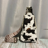 Leopard Print Outdoor Sport Backpack Crossbody Bag_Cwab1398