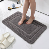 NEW ABSORBENT U SHAPED BATHROOM MAT_CWMM1586