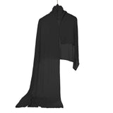 SIMPLE AND PORTABLE PURE COTTON PULLOVER HEADSCARF_CWASC2444