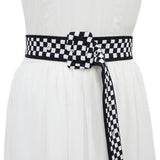 NEW WOMENS CASUAL SOLID COLOR WIDE GIRDLE_CWABE0494