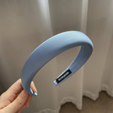 RETRO HIGH END PURE COLOR SIMPLE HEADBAND_CWAHA2851