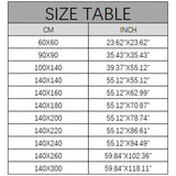 GEOMETRIC TRIANGLE PRINT TABLECLOTH_CWMM0959
