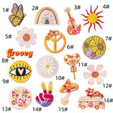 NEW FASHION CARTOON FLORAL CLOTH PATCHES_CWMM4032