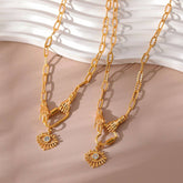 ALL MATCH DEVILS EYE ZIRCON NECKLACE_CWMM5316