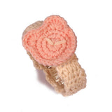 HANDMADE CROCHETED BEAR BRACELET_CWASC0829
