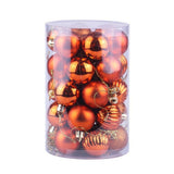 34PCS CHRISTMAS TREE ORNAMENTS BALL SET 4CM_CWMM9835