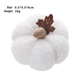Ins Velvet Faux Pumpkin Halloween Decor_Cwmm9924