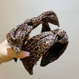 Trendy Retro Leopard Knot Hair Accessory_Cwaha07500