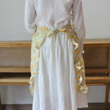 SMALL FRESH LOLITA TULIP APRON HALF LENGTH APRON_CWMM5822