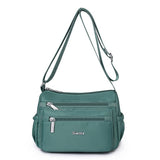 Nylon Multi-Compartment Shoulder Crossbody Bag_Cwasc1752