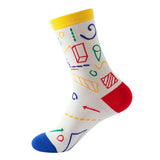 FUNCTION BASKETBALL GEOMETRIC SOCKS_CWMS1018