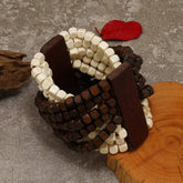 RETRO POPULAR COCONUT SHELL BRACELET_CWMM4421