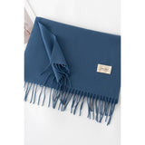 Cwasc1482_Solid Color Medium-Length Warm Scarf Shawl Neck