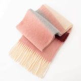 Cwasc1575_Winter Premium Thermal Striped Scarf Bib